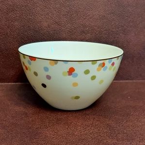 Kate Spade NY Soup/Cereal Bowl Market Street Confetti Polka Dots by LENOX